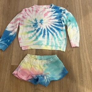 Tie dye Vintage Havana rainbow pastel set